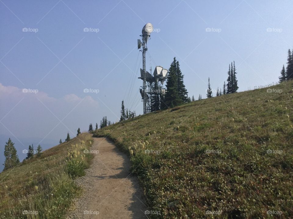 Mountainside in Manning Park, British Columbia, Canada 