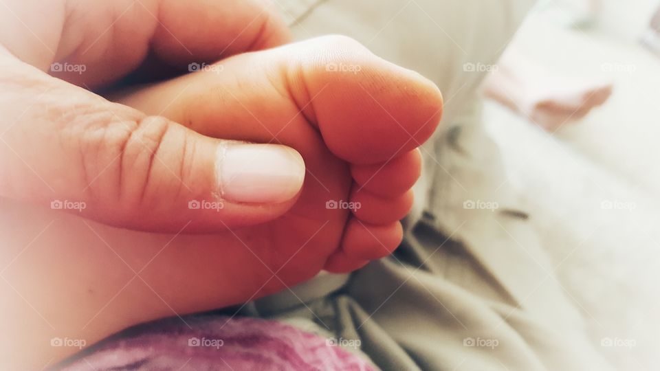 baby's foot