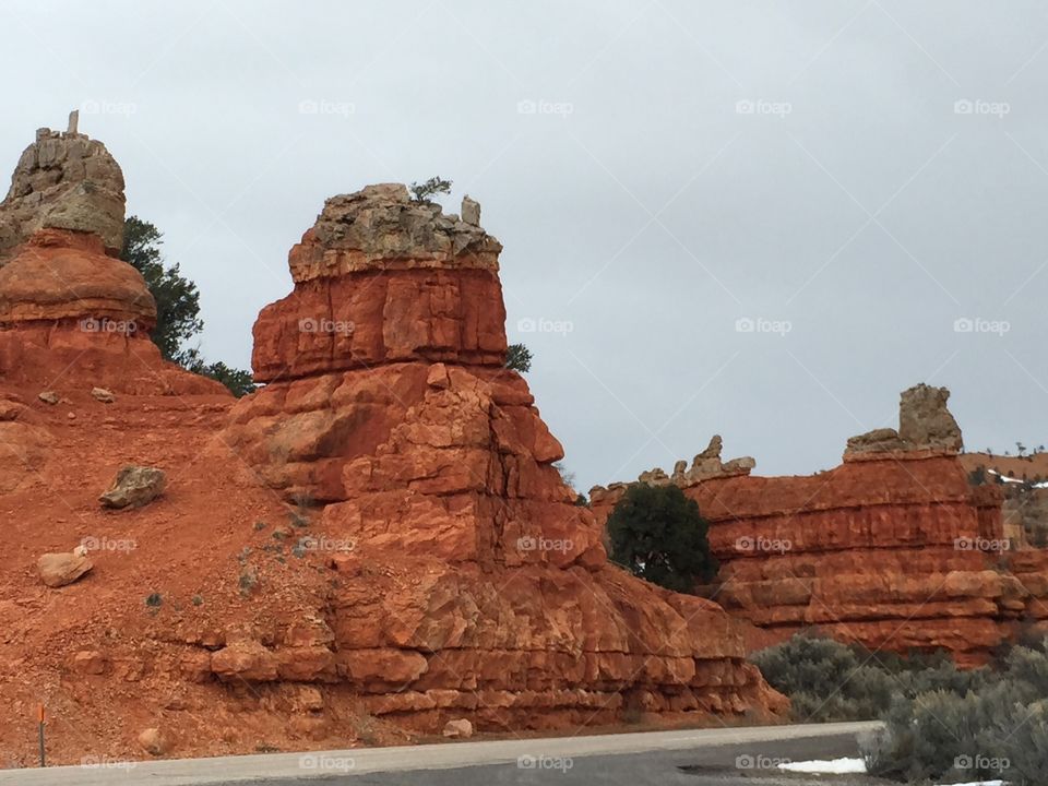 Utah mountains . Utah 