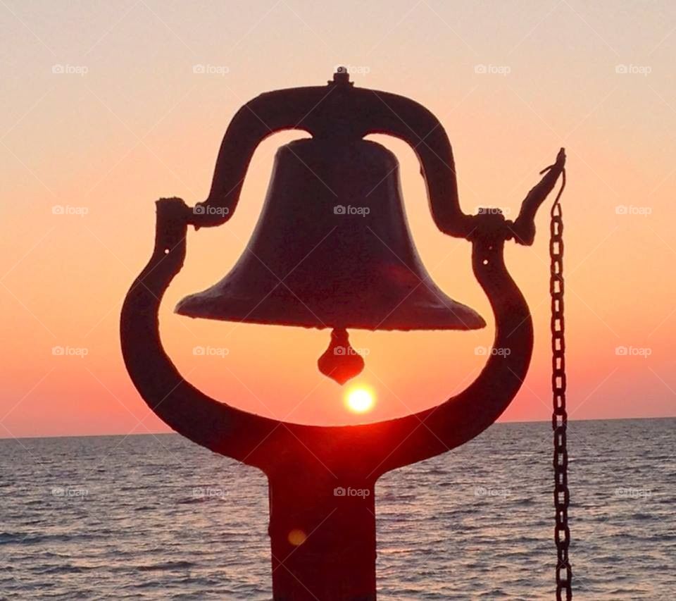 Sunset thru Bell