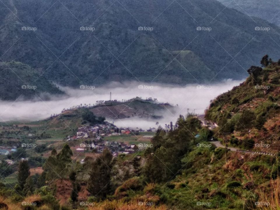 Dieng Plateau, Central Java, Indonesia