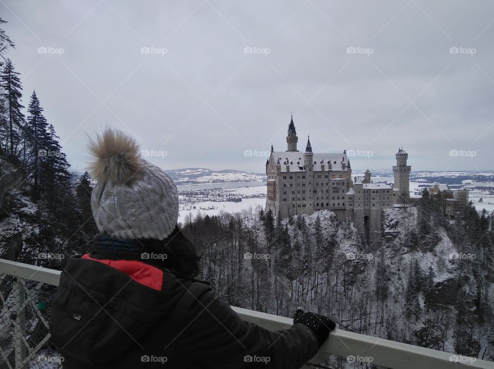 view to Schloß Neuschwanstein