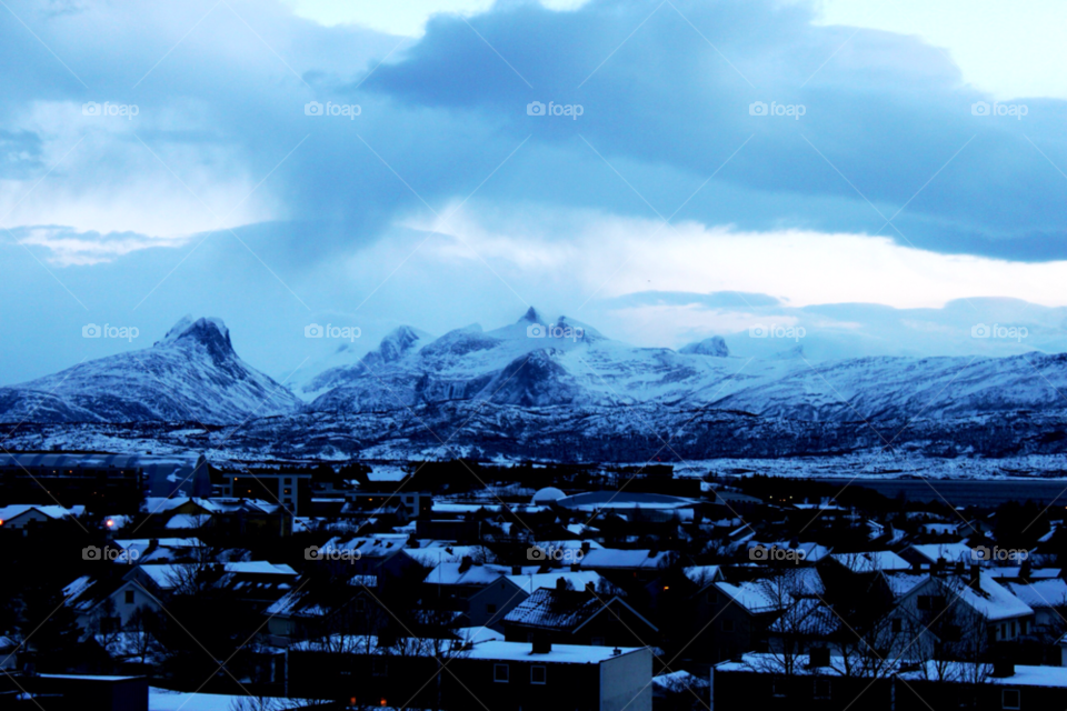 snow winter sky city by arman