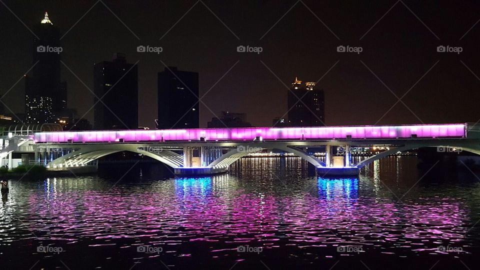 Kaohsiung Bridge is a bridge across the Love River in southern Taiwan