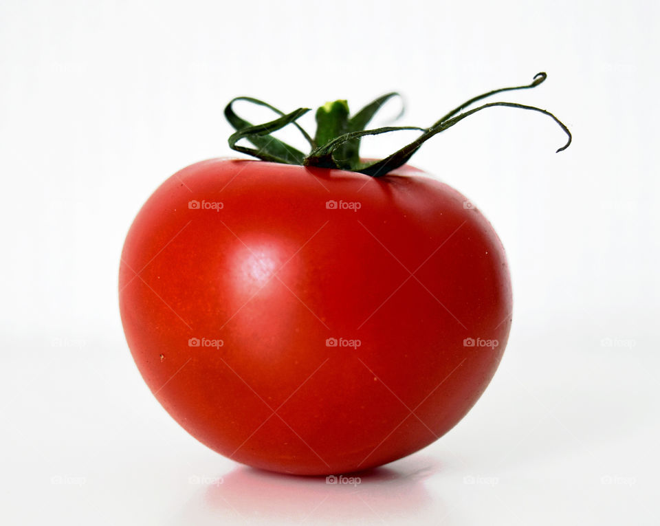 Close-up of a red tomato