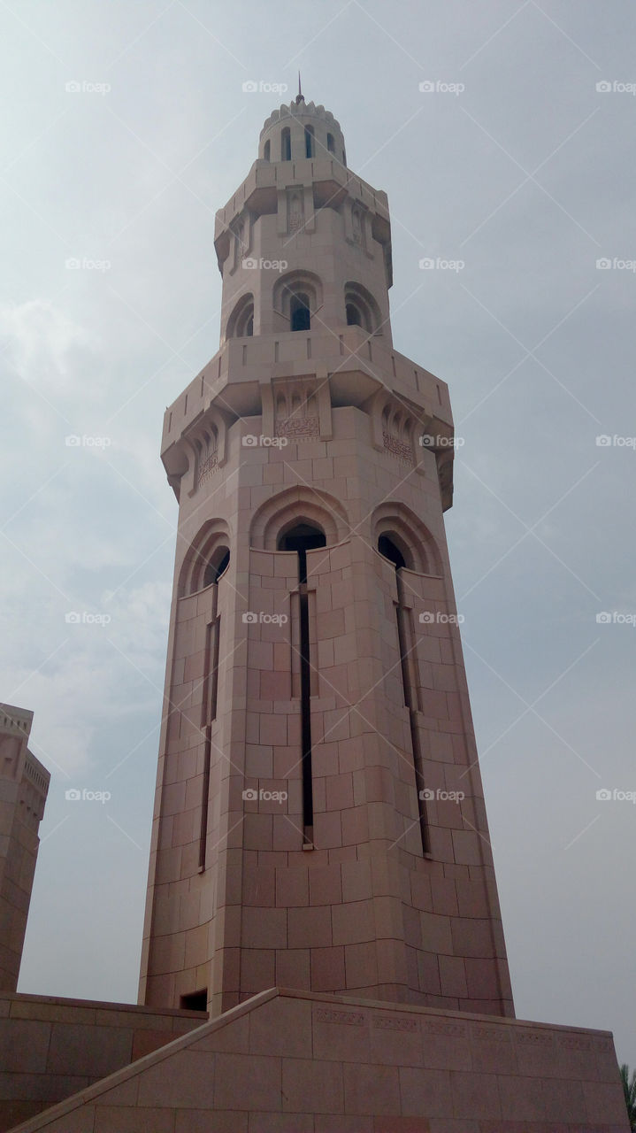 Grand Mosque's Minaret - Oman