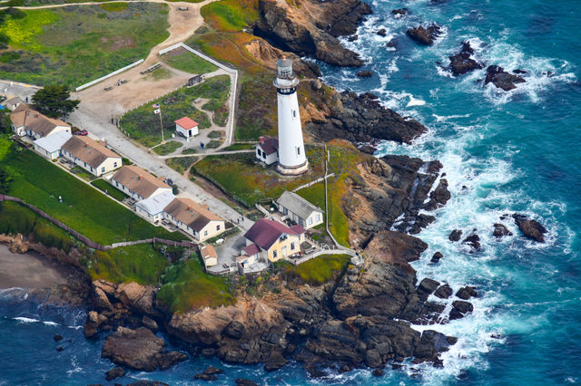 coastal living and a view of this lighthouse.