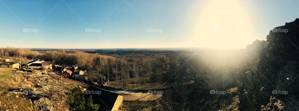 Panorama. Comarca de la Cepeda this is another story. Combination of Nature, peace and harmony