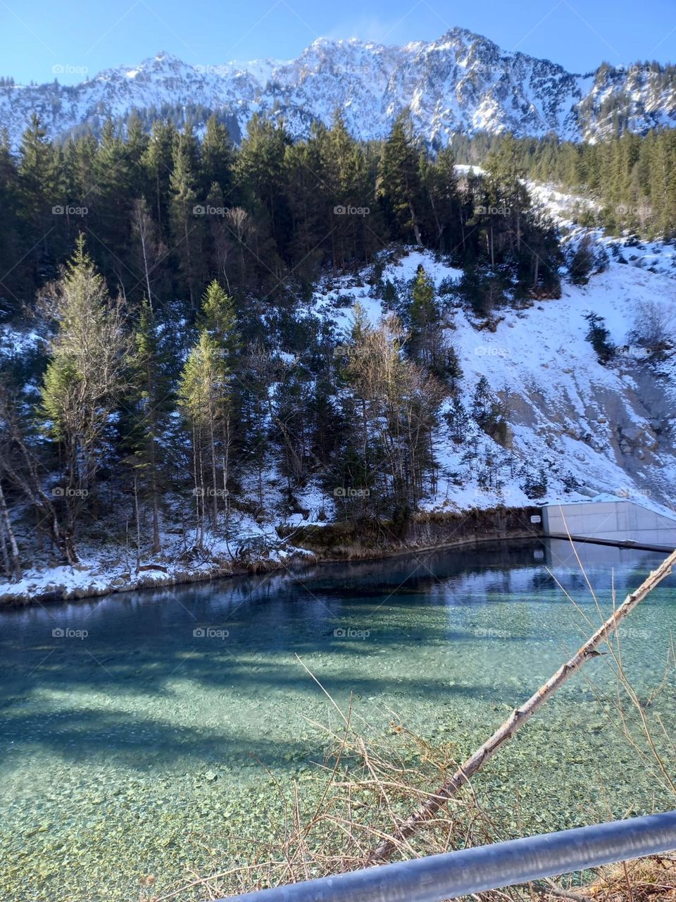 Clear Lake in the Alps
