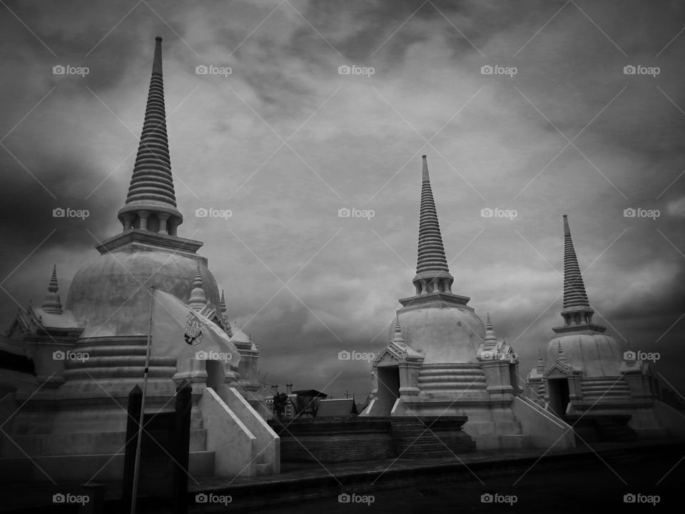 three pagoda
