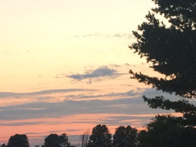 Country sunset