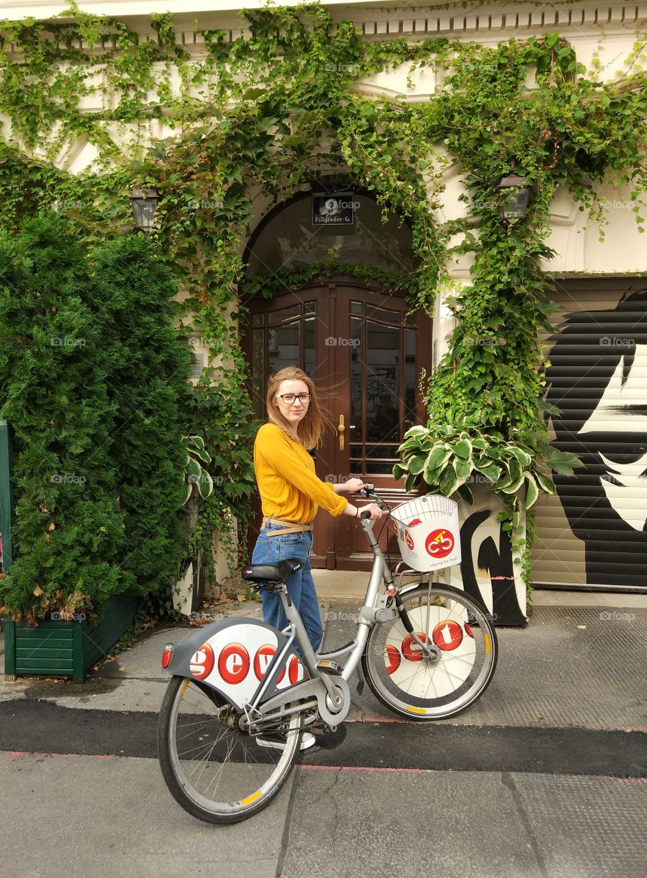 city bike in Vienna