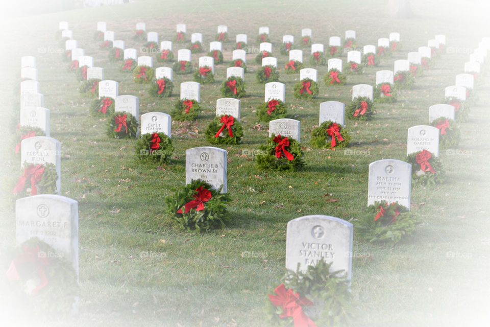 Arlington National Cemetery. Wreaths Across America