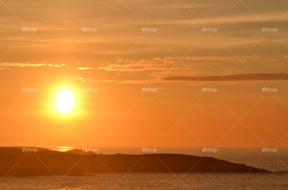 Sunset. Sunset landscape