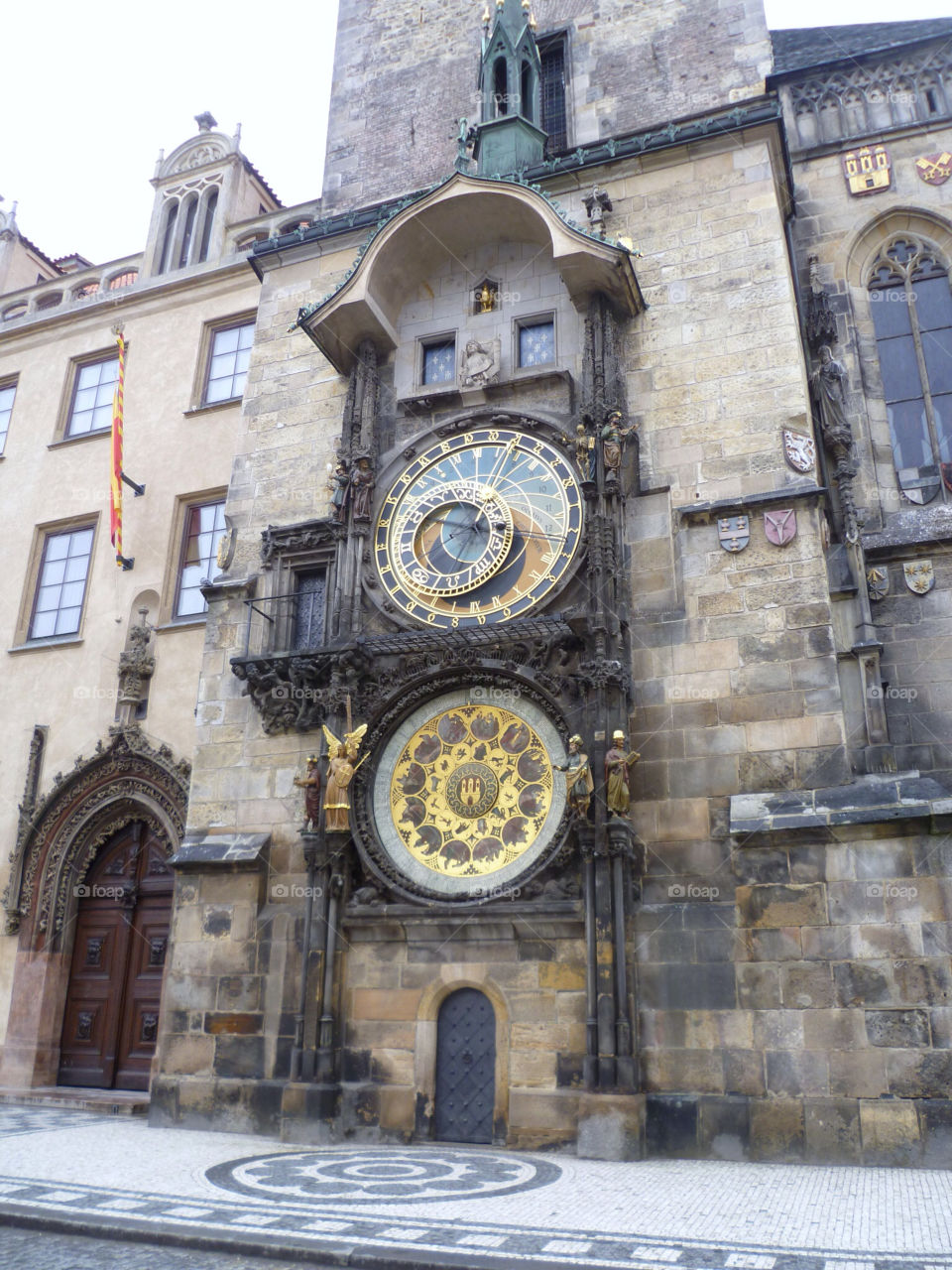 square clock prague astronomical by kimley
