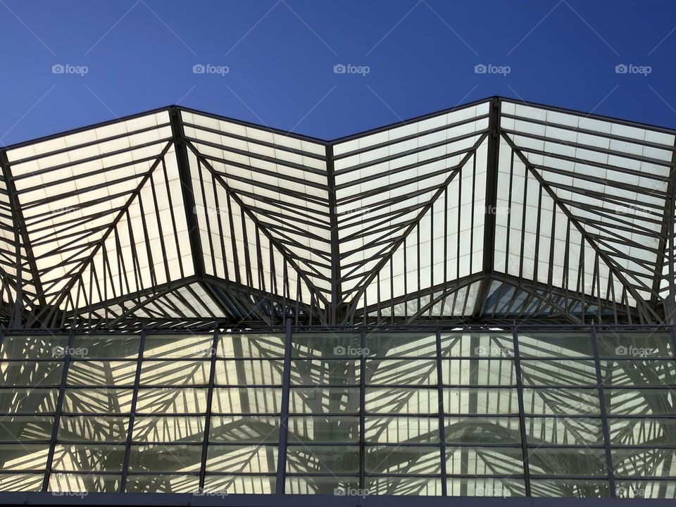 Modern station at Lisboa