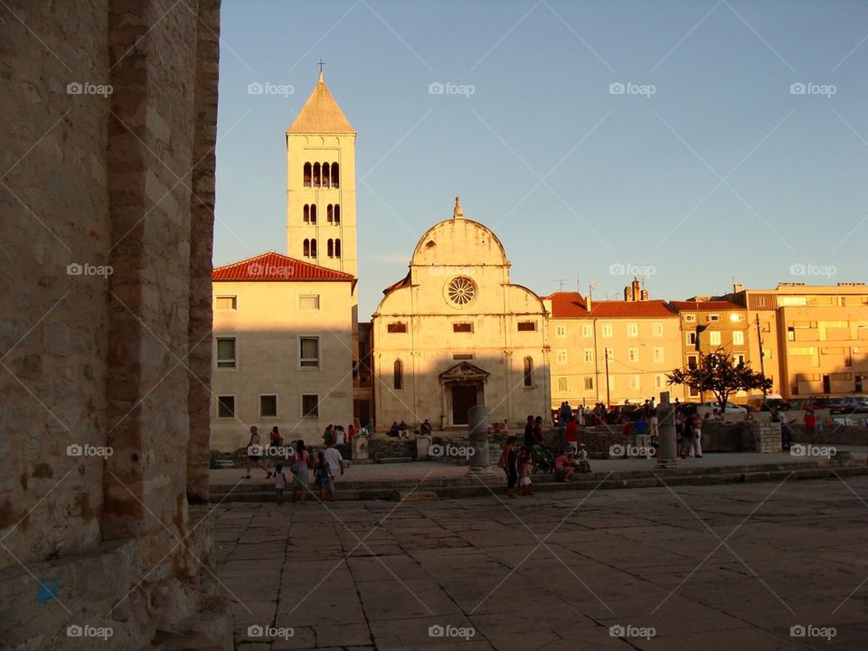 Ancient old Zadar