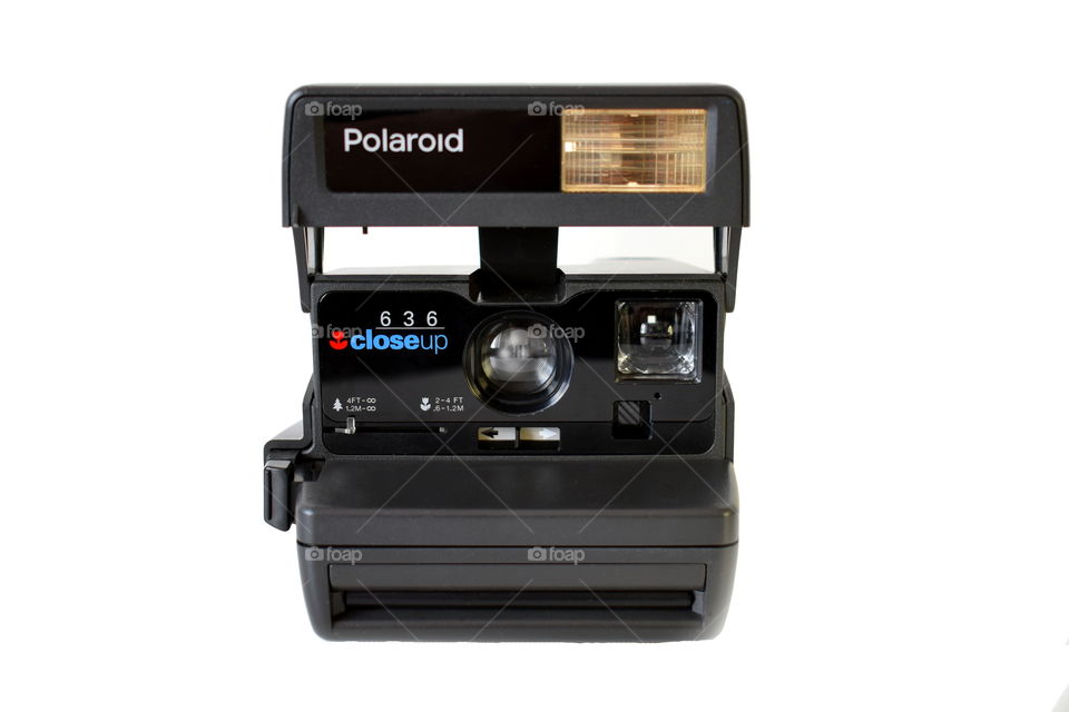 polaroid 636 closeup