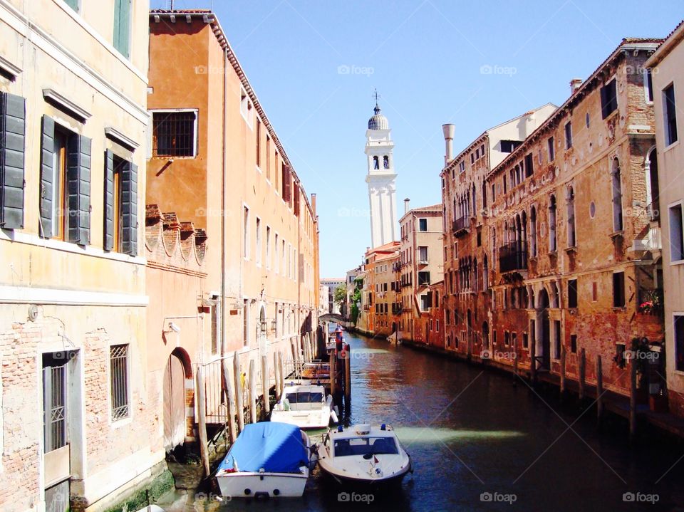 Venetto Canal. Venice, Italy