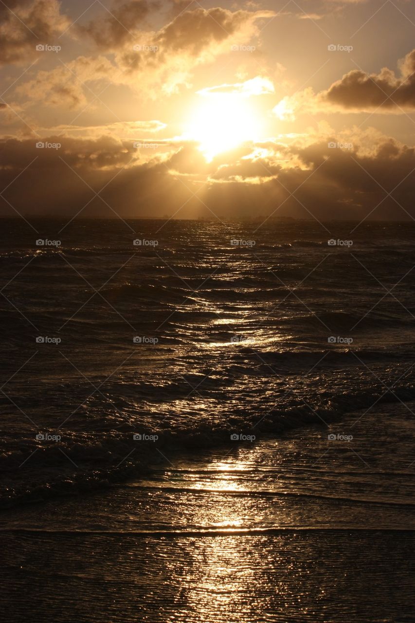 Ft Myers beach sunset