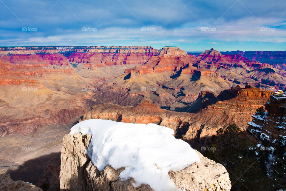 Grand Canyon in winter