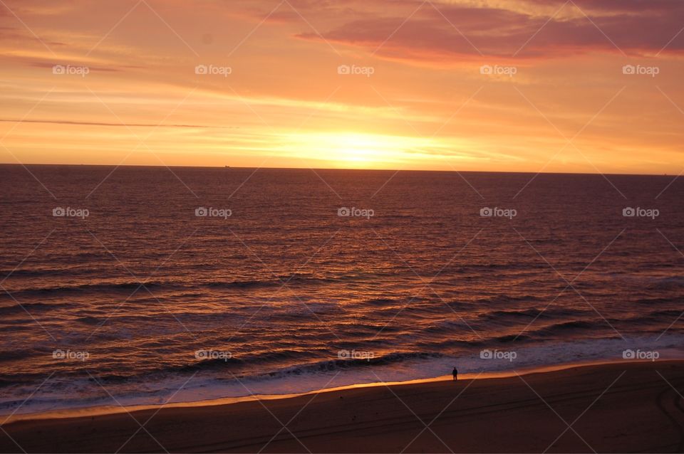 Sunrise over Virginia Beach