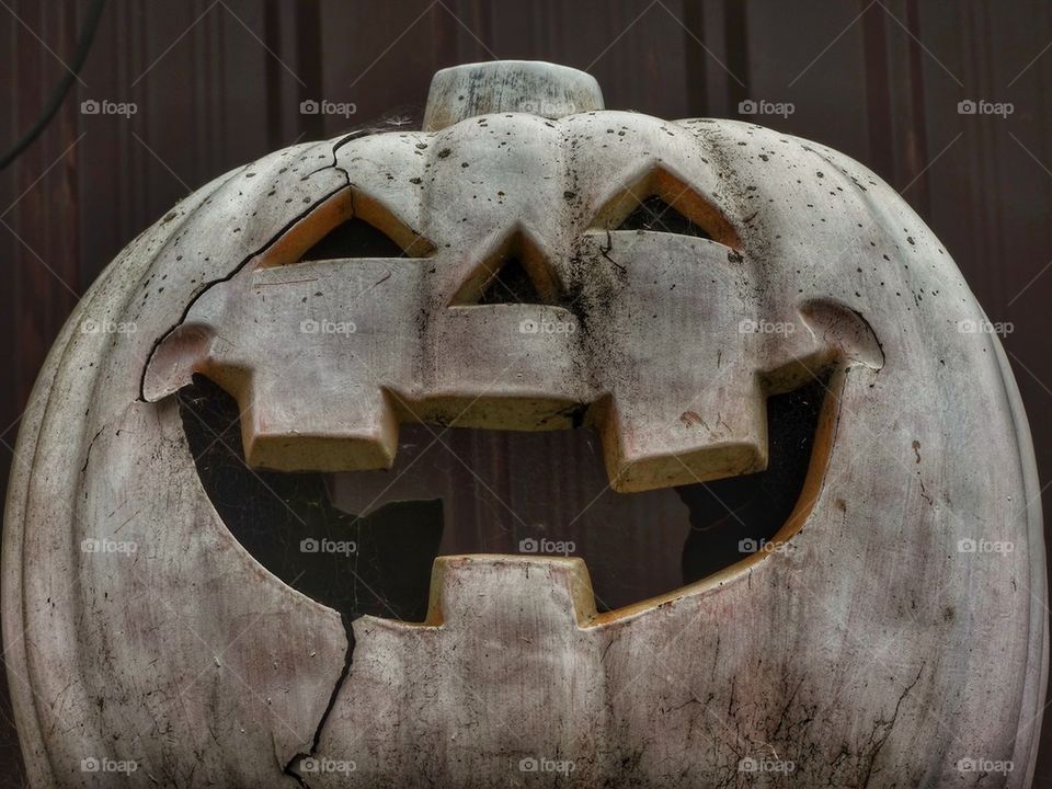 Rustic Jack-o-Lantern