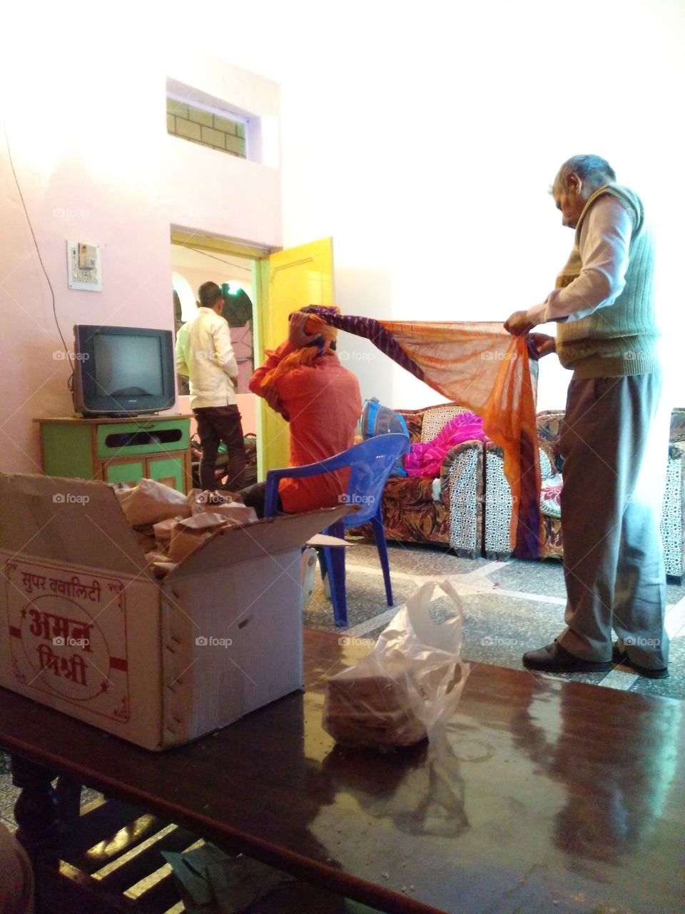 preparation for wedding.