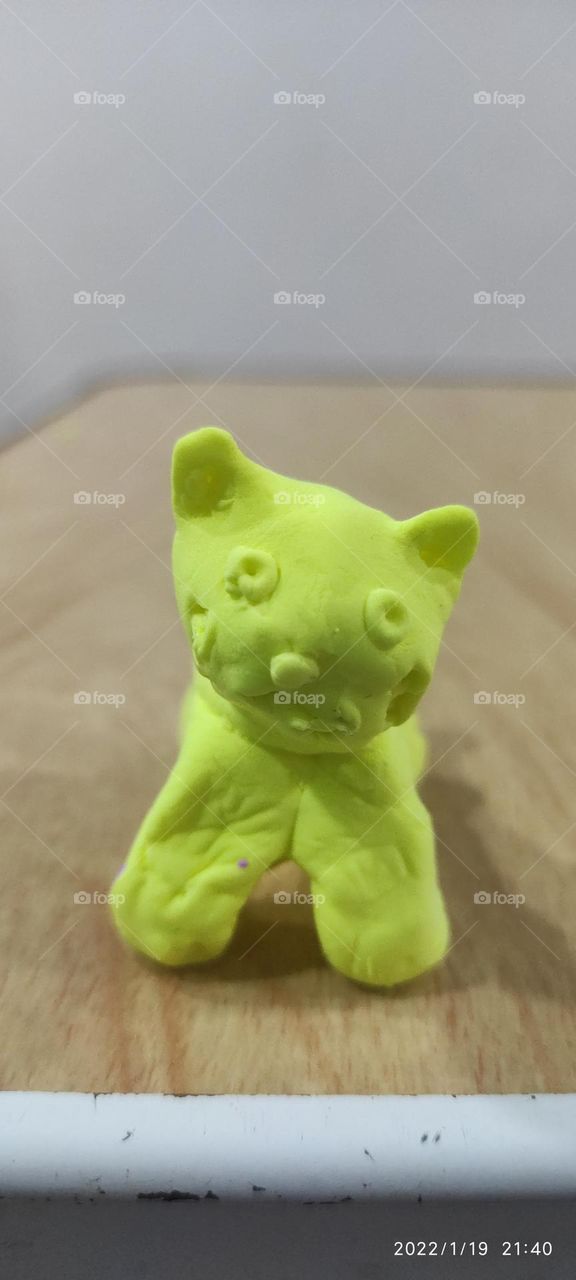 plasticine figurine