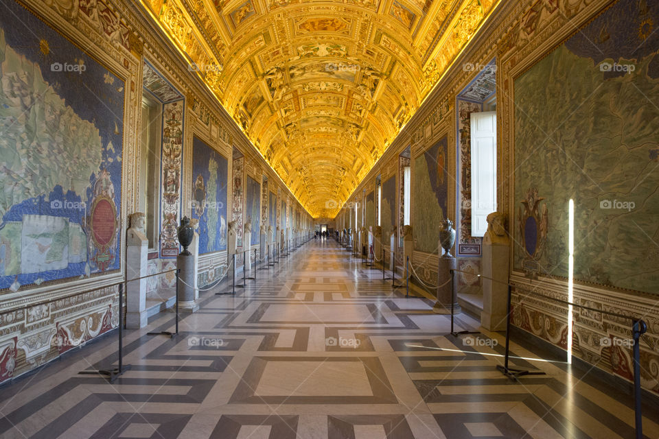 Gallery of maps, Vatican museums