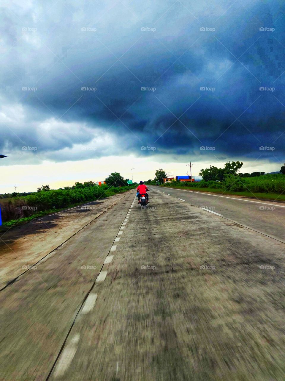 Cloudy weather