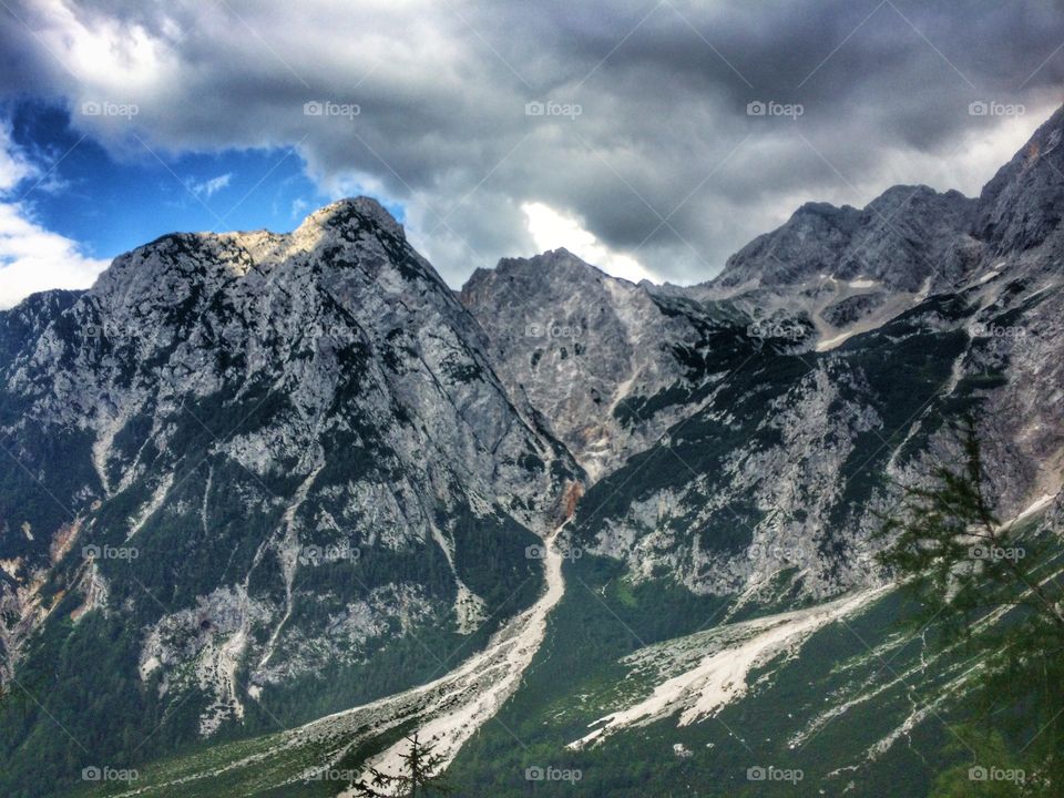 Mountain, No Person, Landscape, Snow, Travel