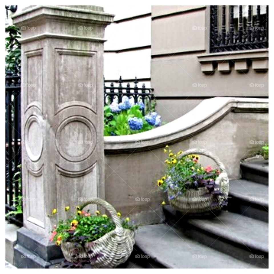 Upper West Side Front Steps