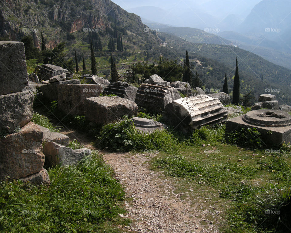 Ruins at Delphi