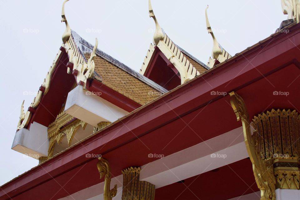 Thai Temple Roof