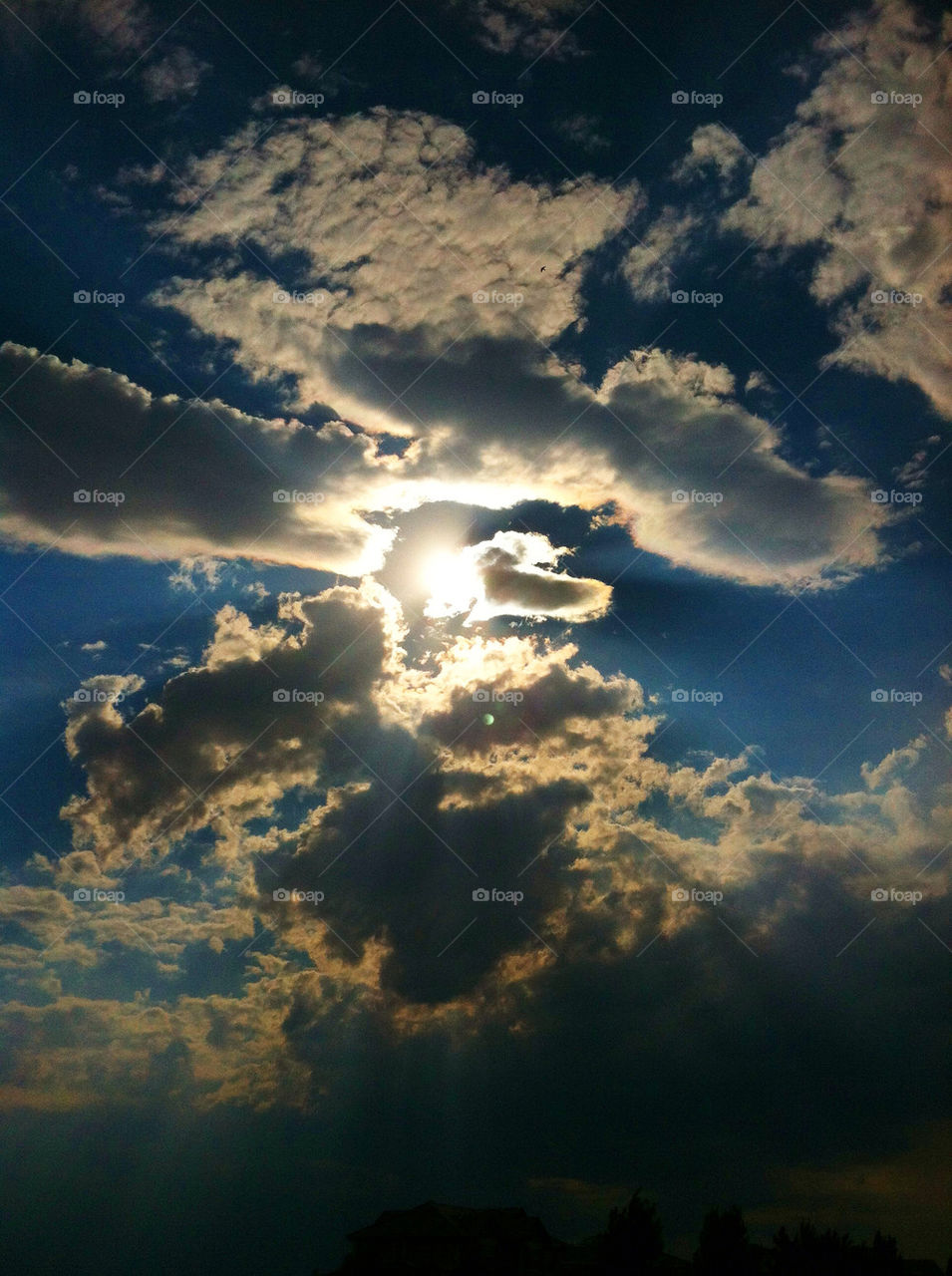 sky china clouds sun by brad1085