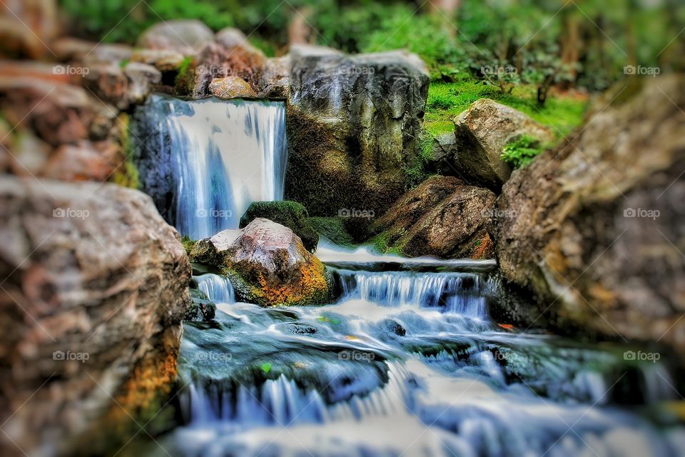 Water, Nature, Waterfall, Stream, Stone