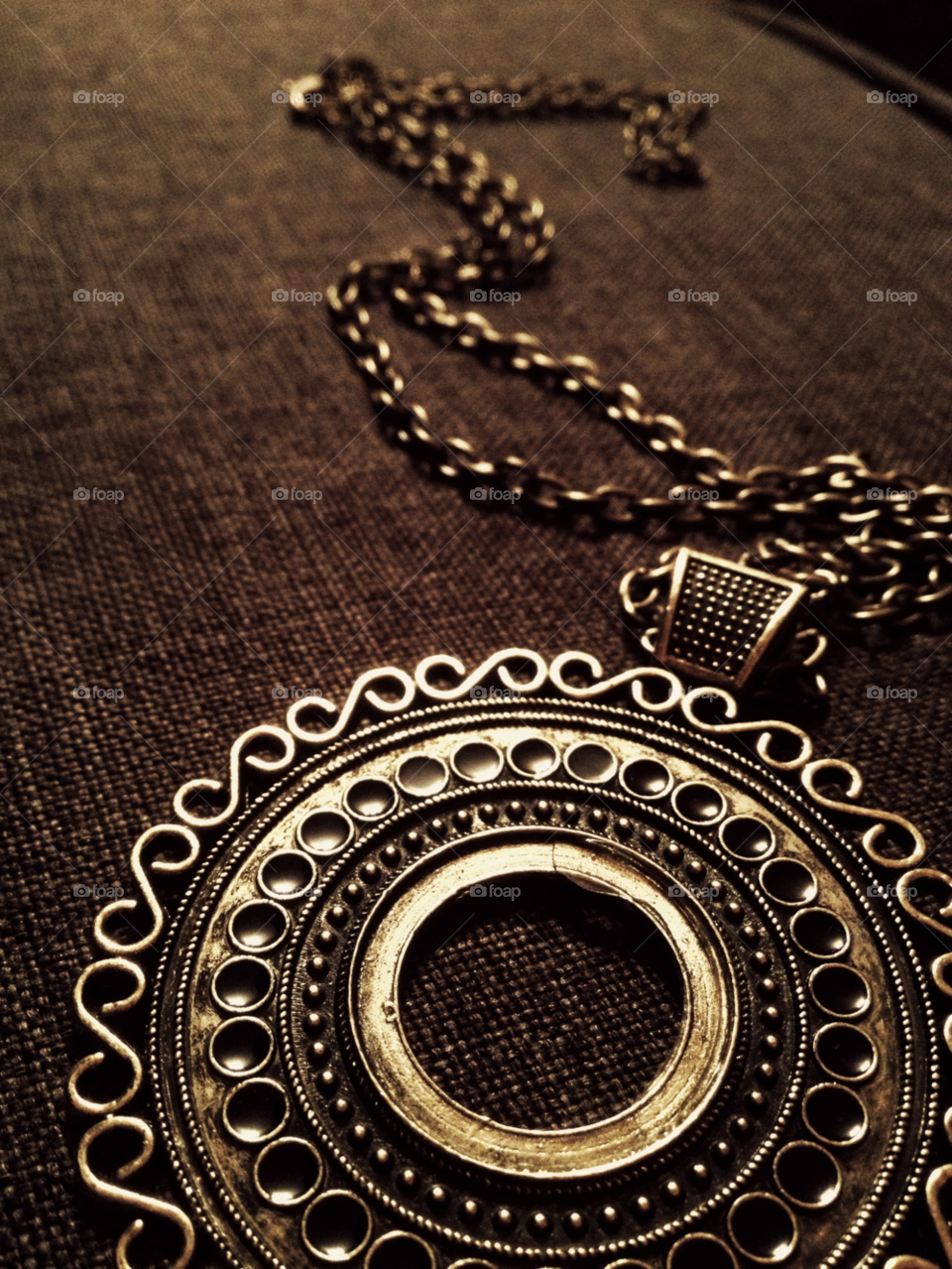 pattern chain necklace by leta