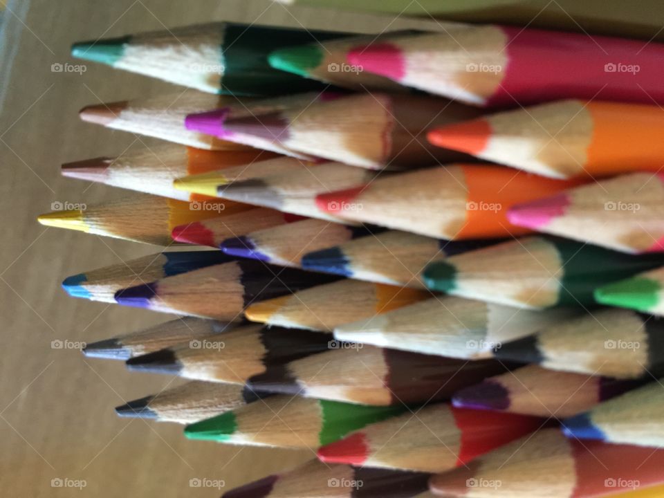 Colored pencils