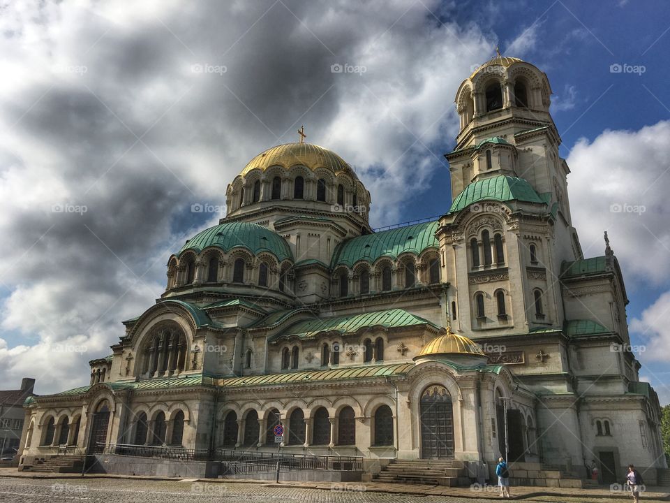 Alexander Nevsky Cathedral view, Sofia,Bulgaria