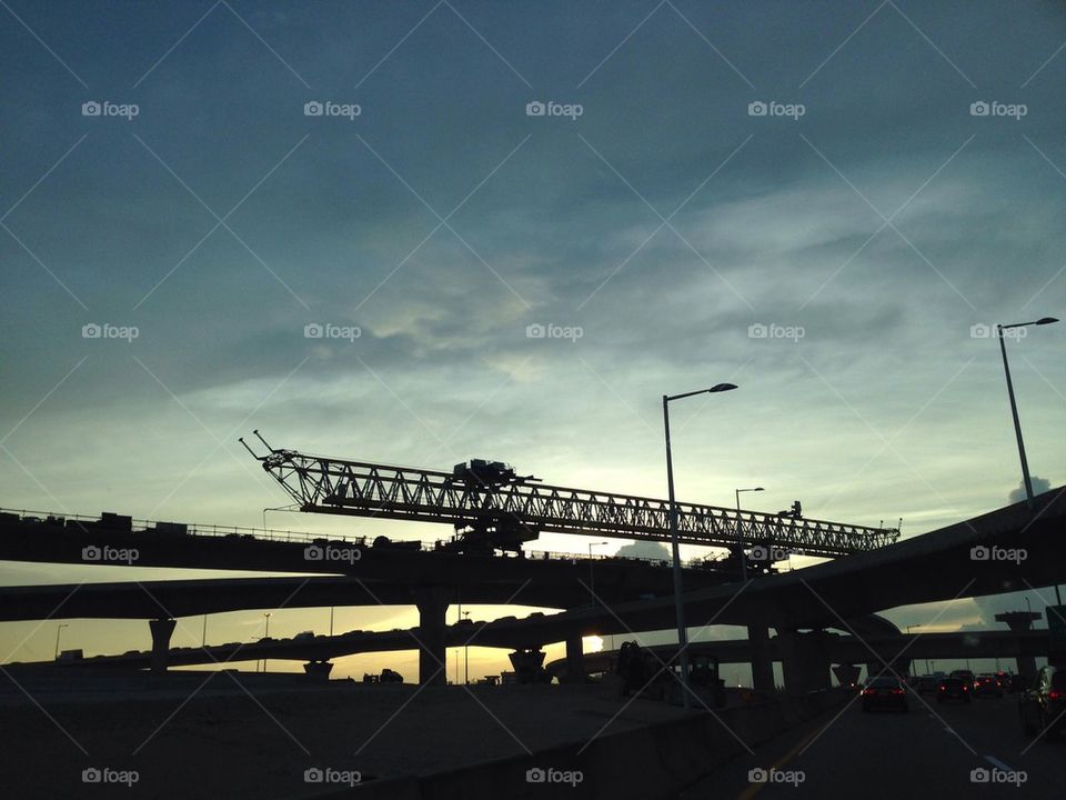 Overpass construction