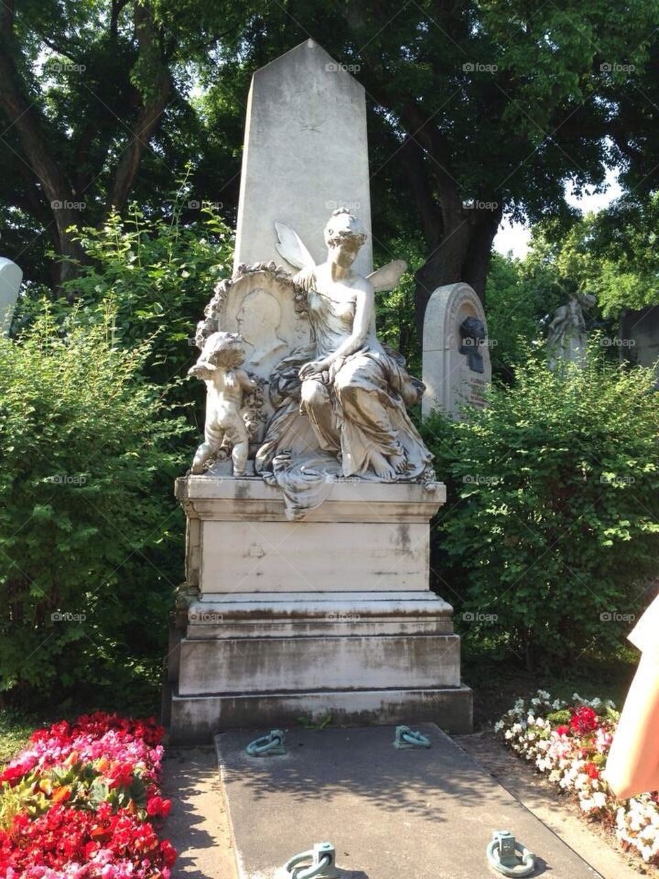 Memorial in the Zentralfriedhof in Vienna, Austria