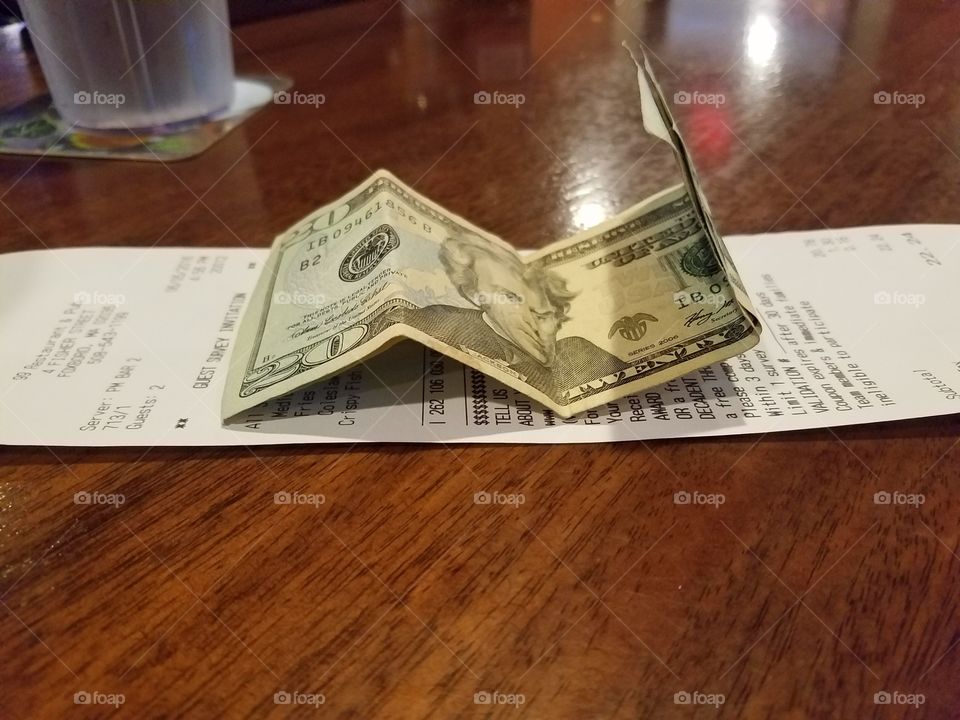 Receipt and payment.