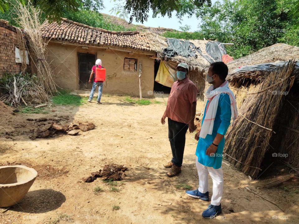 UP INDIA Chakia Chandauli Rural Sanitation
