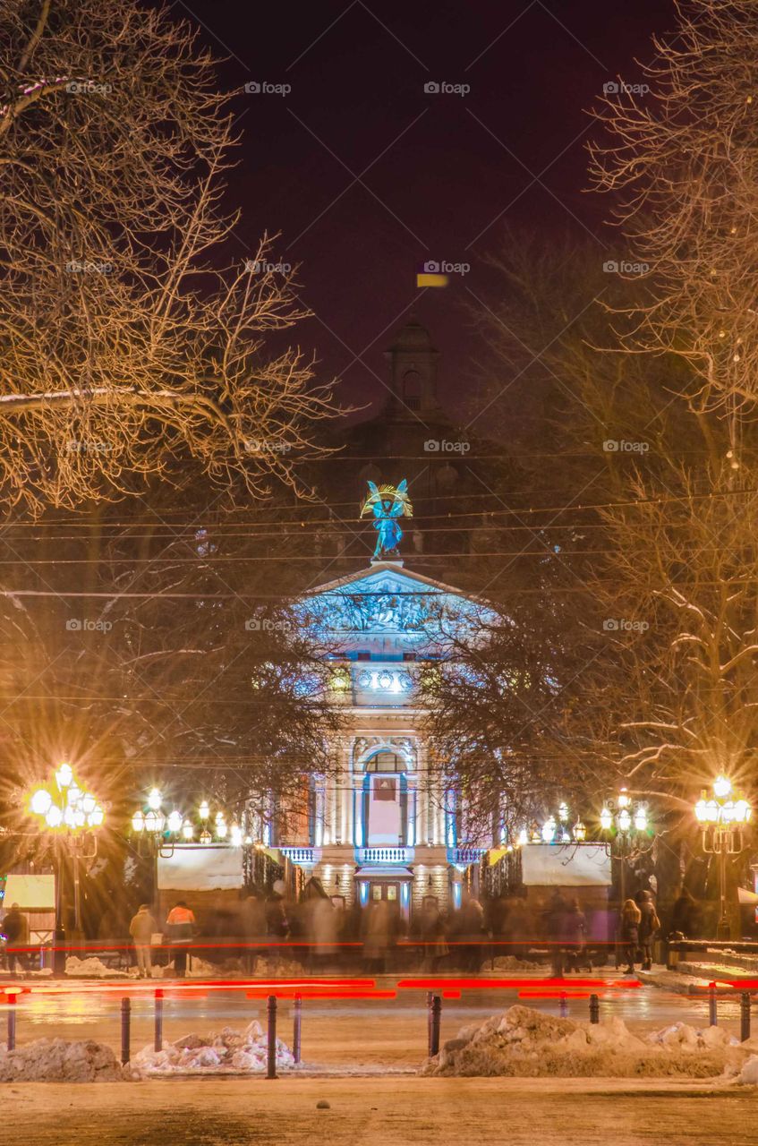 Lviv city architecture