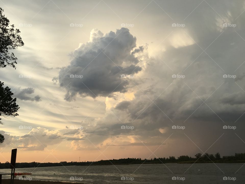 Sunset, Water, Landscape, Dawn, Sun