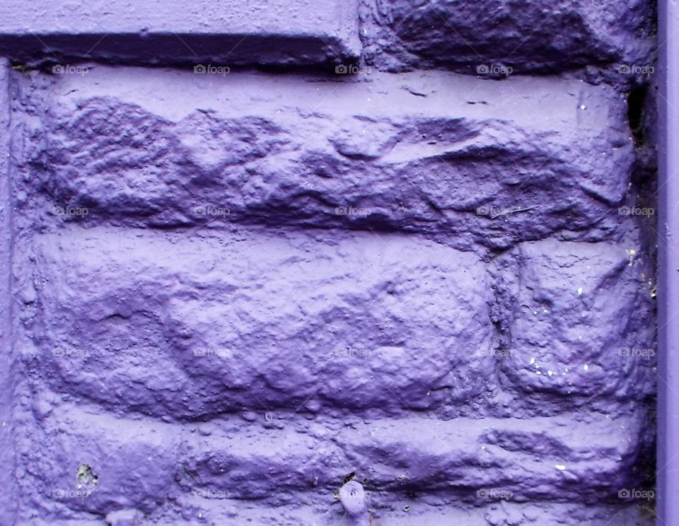 Purple bricks