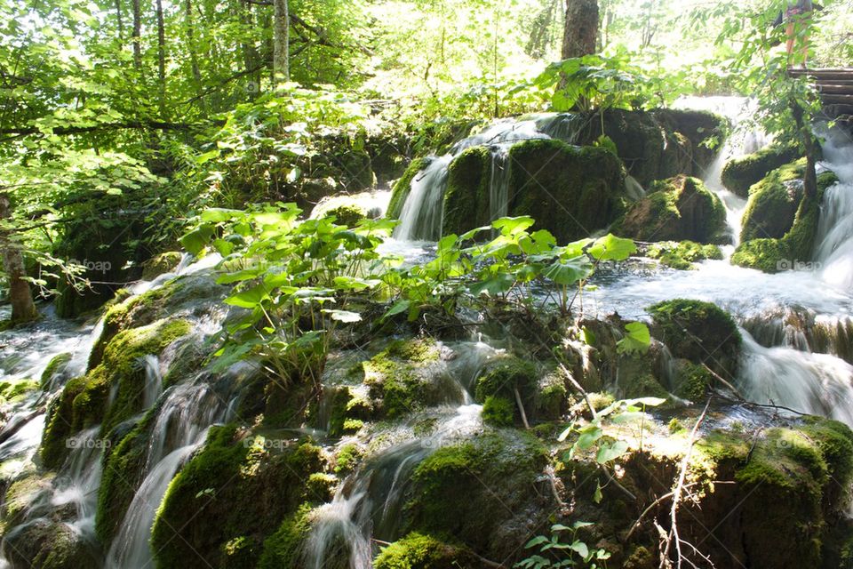 Croatian waterfall