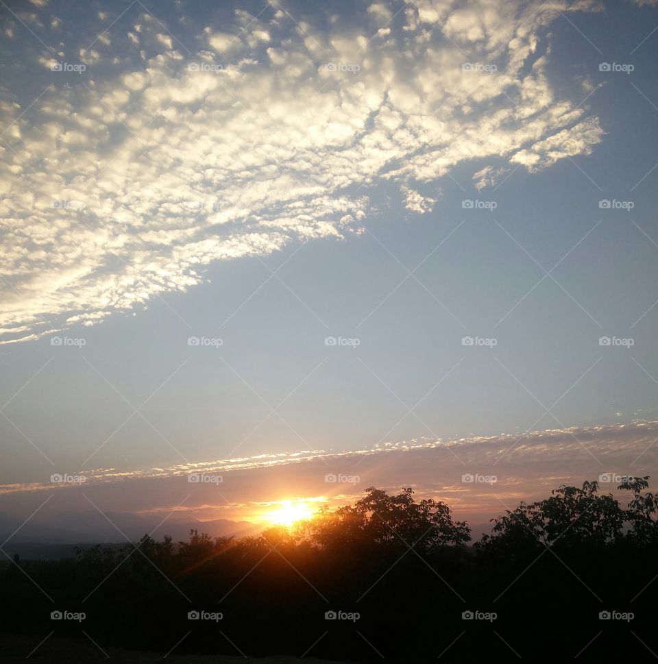 amazing sunset with beautiful 🌨️ 
my Muneeb bhat