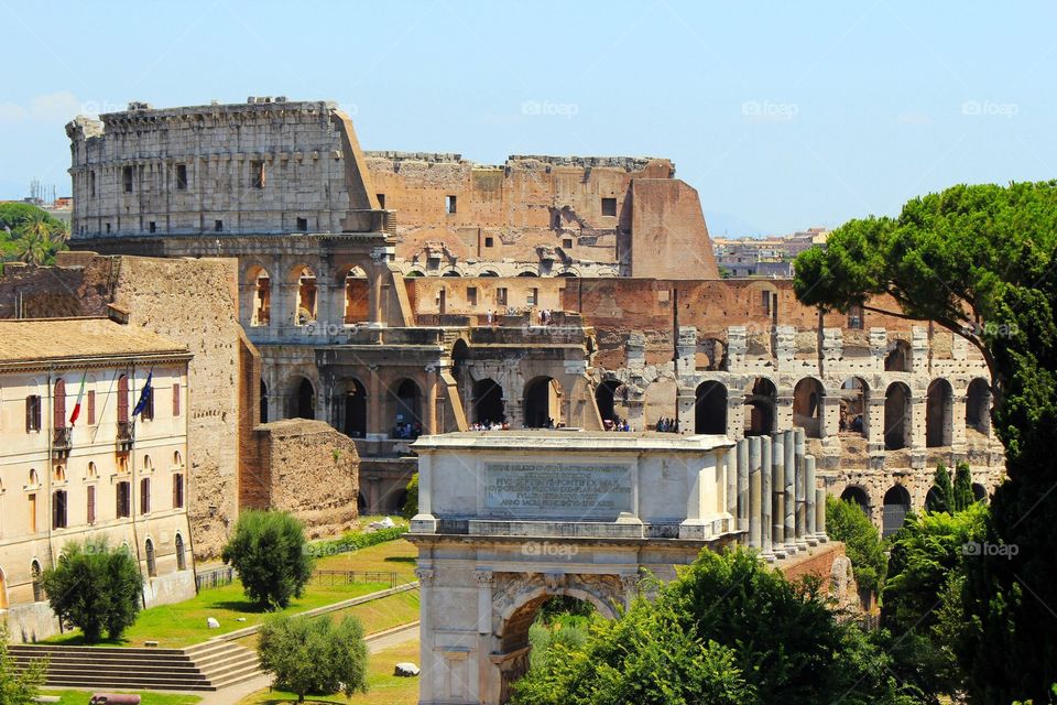 Rome ruins 
